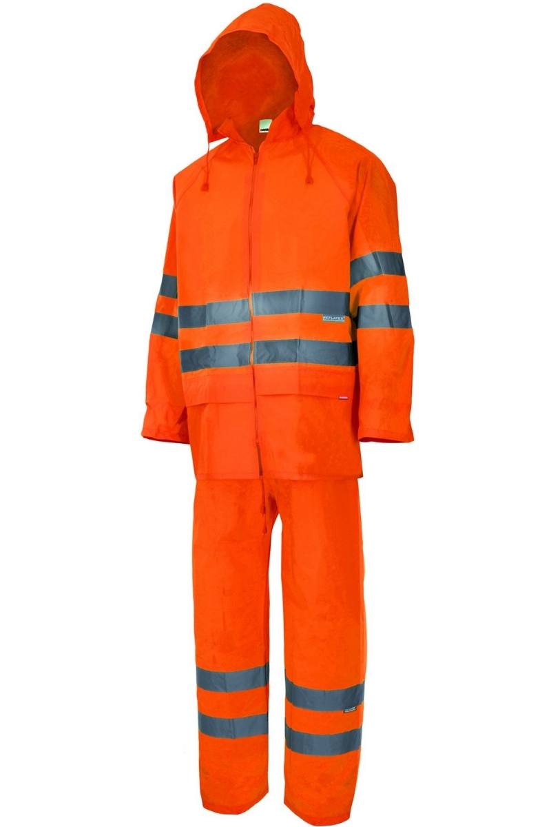 Vestit de pluja alta visibilitat