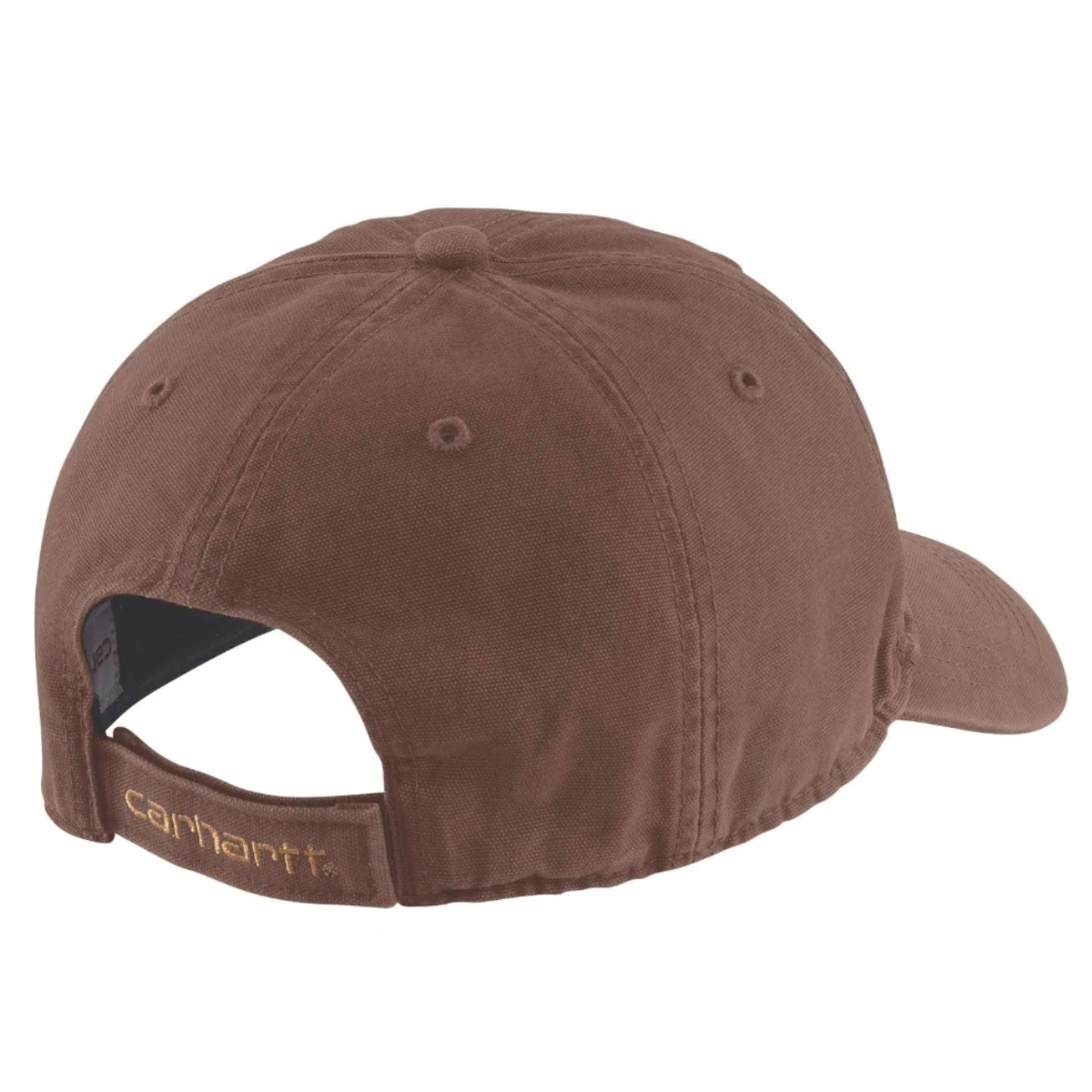 Gorra marrón de lona tejido canvas Carhartt