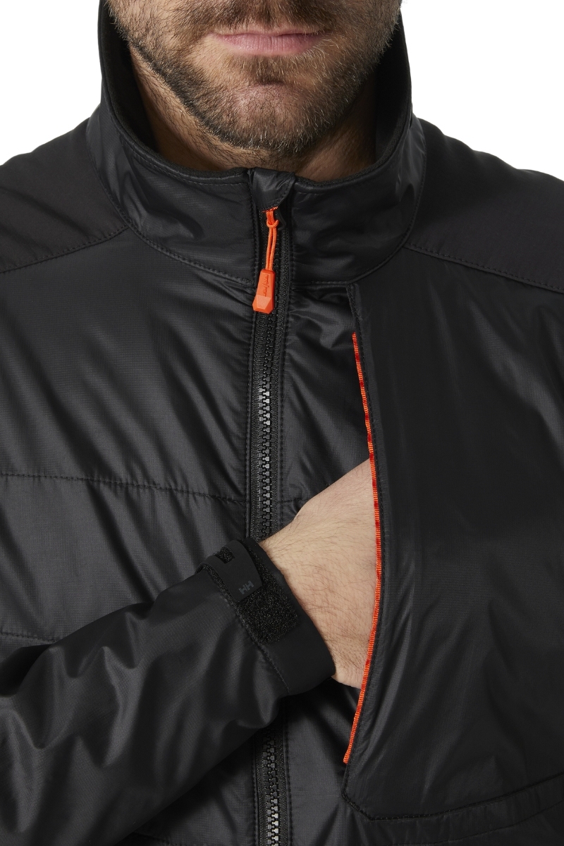 Jaqueta aïllant negra PrimaLoft® Helly Hansen