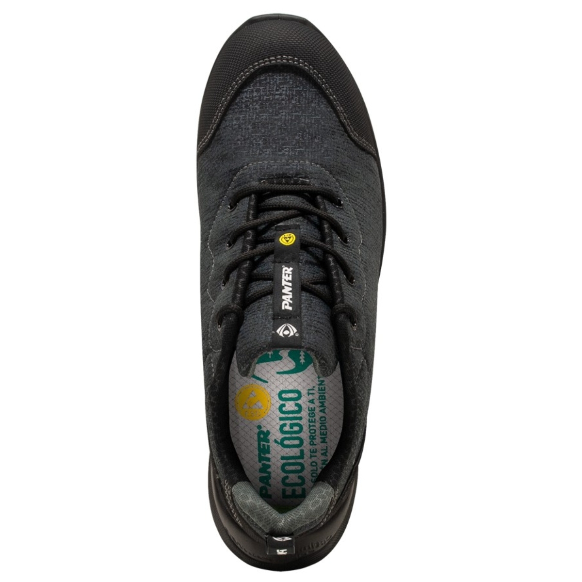 Zapato deportivo ECO negro muy transpirable