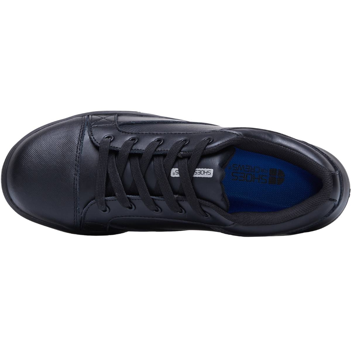 Zapato antideslizante de piel con puntera de nanocompuesto
